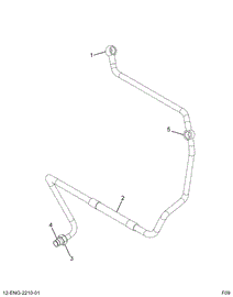 1830024C91 TUBE ASSY LUBE OIL
