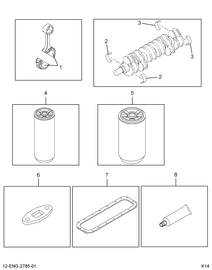 1830063C96 ENGINE,KIT,ENGINE OVERHAUL I30