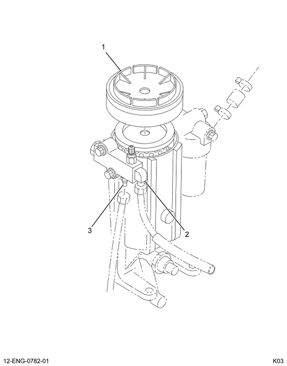 1830910C91 PACKAGE  FUEL FILTER