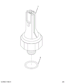 1831259C91 SWITCH ASSY OIL PRESSURE