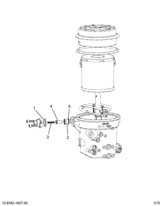 1831445C94 PACKAGE,KIT  FUEL FILTER REG V