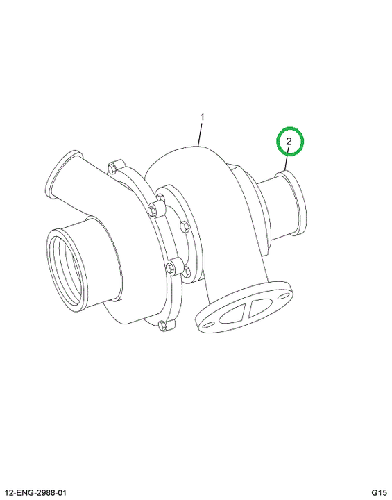 1831465C91 VALVE EXHAUST OUTLET