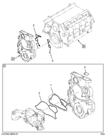 1831674C92 GASKET,PACKAGE FRONT COVER GAS