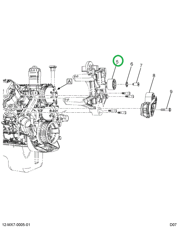 1832710C1 PULLEY ASSY IDLER GROOVED