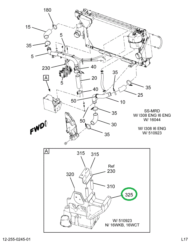 1834579C3 BRACKET  COMPR MTG AIR COND