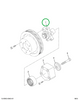 1834851C1 HUB  FAN & PULLEY MTG.