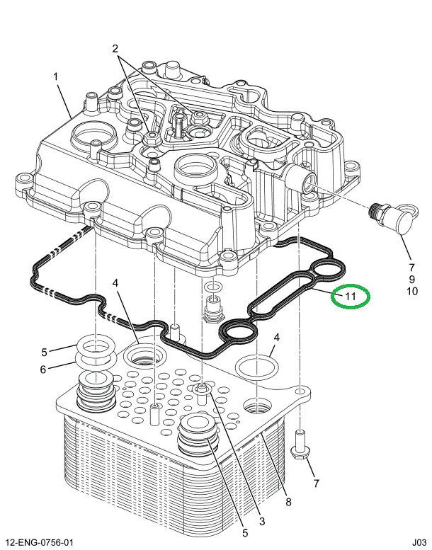 1835191C1 GASKET RESEVOIR COVER