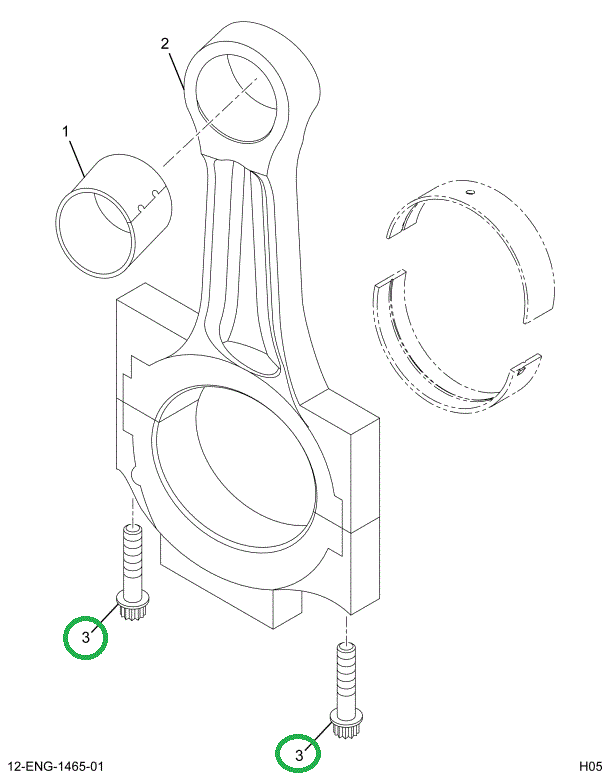 1835375C1 BOLT CONN ROD CAP