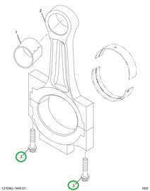 1835375C1 BOLT CONN ROD CAP