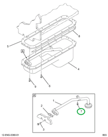 1835385C1 BOLT HEAVY HX FLG-M8 X 80MM
