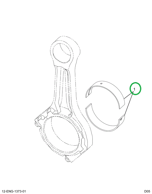 1837050C1 BEARING CONN ROD STD