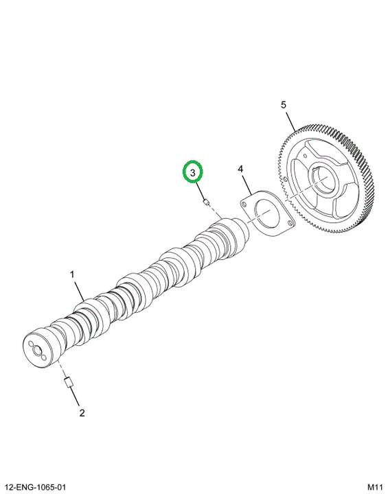 1837102C1 Pin, Dowel 1/4 Diameter X 3/8
