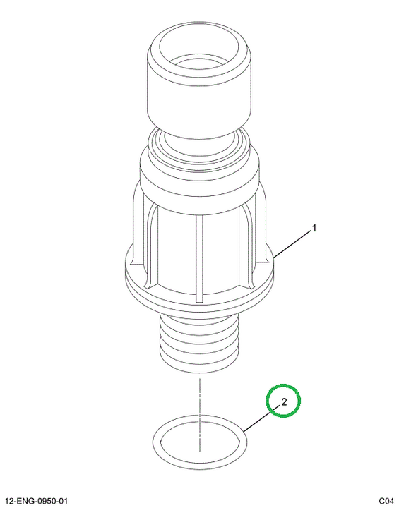 1837800C1 RING O SENSOR