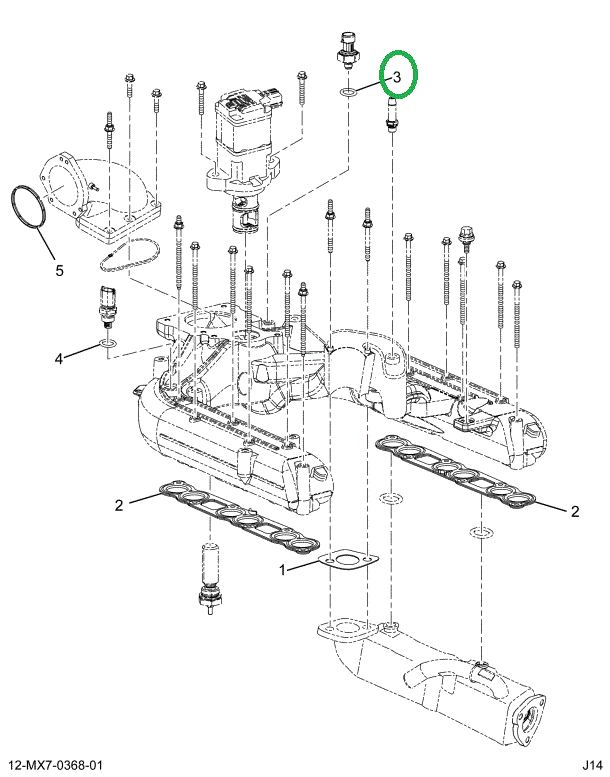 1837801C1 RING O SENSOR