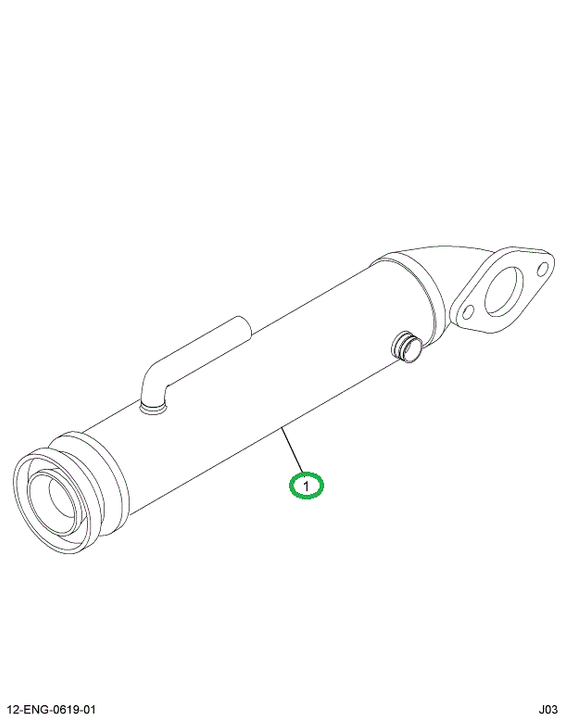1838093C1 COOLER  EGR
