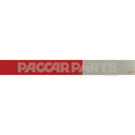 18382RFL TAPE-V92 Red/White 2"X18" KC