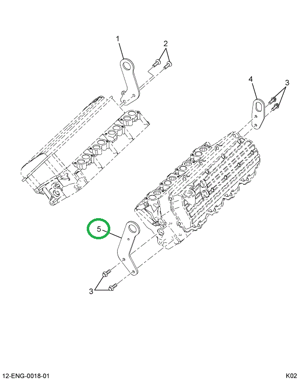 1838678C1 EYE ENGINE LIFTING (LEFT RR)