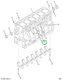 1838845C1 BOLT STUD (METRIC)