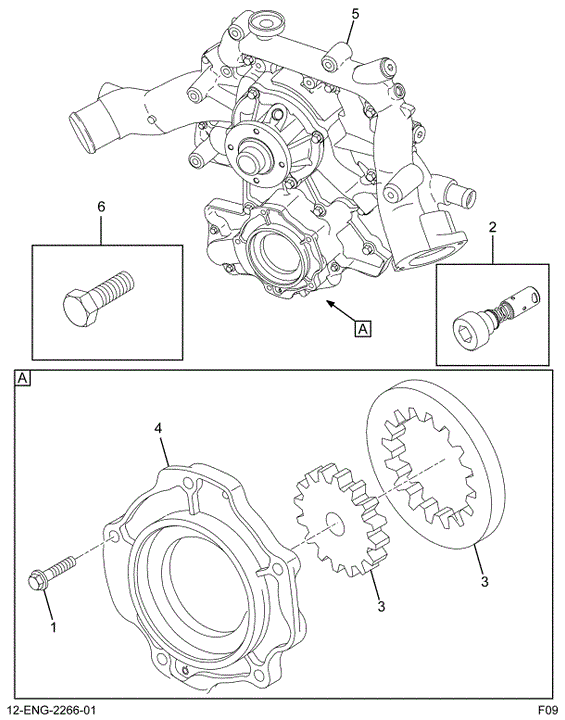 1839348C96 PUMP,KIT OIL PUMP