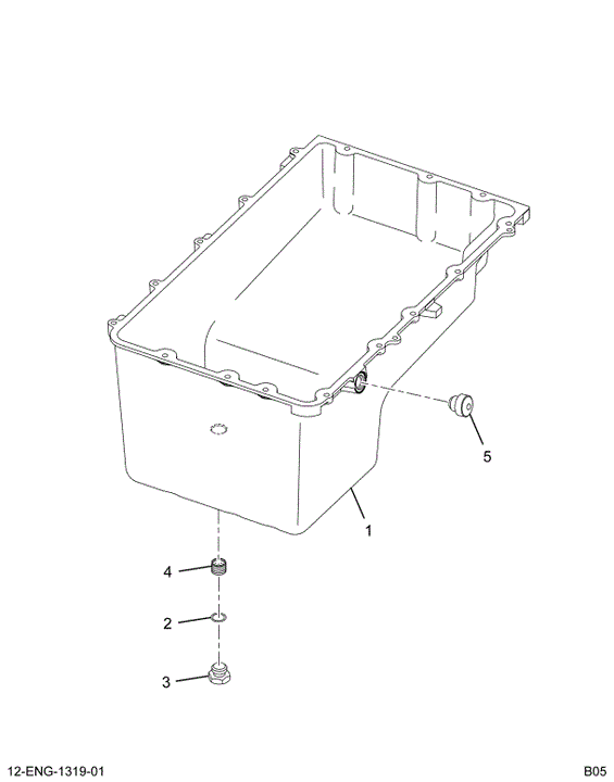 1839468C92 PAN ASSY OIL LOWER