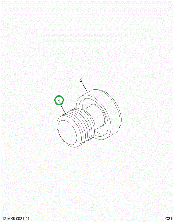 1839542C2 Plug M12 Fuel