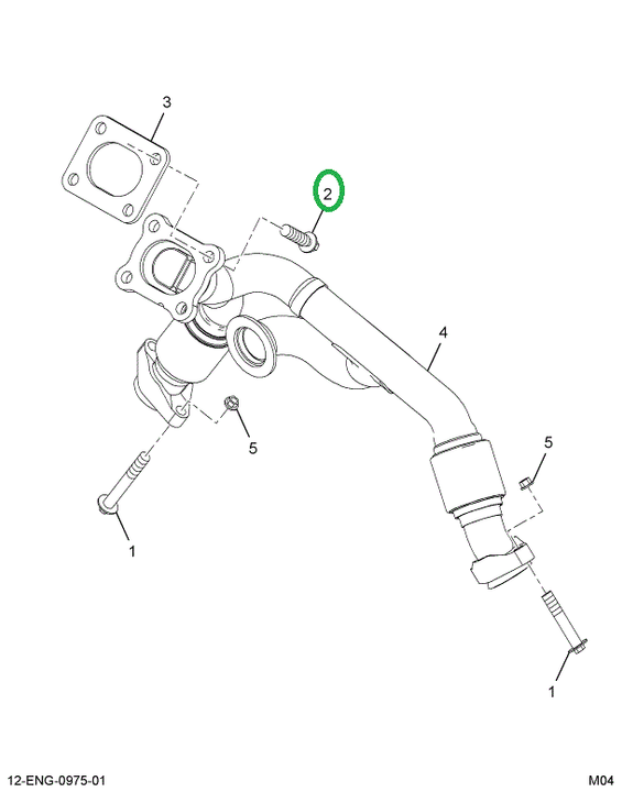 1839779C1 Bolt, High Temperature M10 X 2