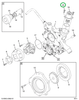 1839838C1 Stud, Bolt Hexagon Flange M8 X