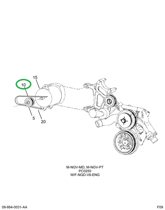 1839964C2 BELT RH ALTNTR