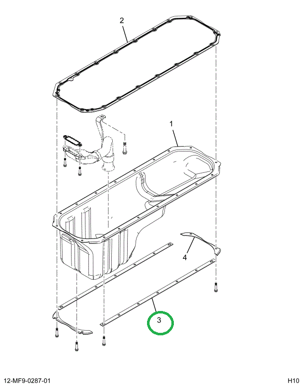 1840135C2 REINF,STIFFENER OIL PAN RAIL