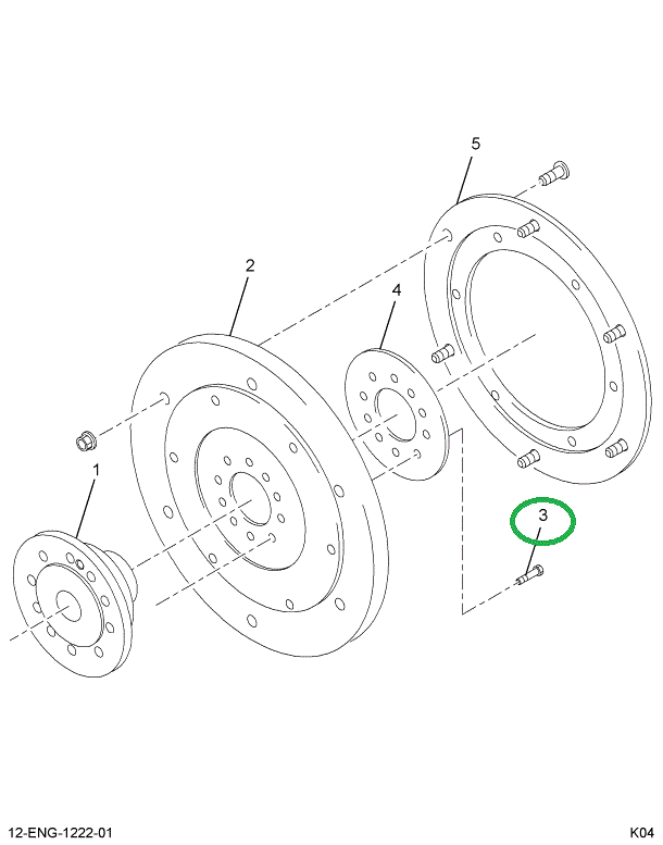 1840192C1 BOLT  M12X55MM