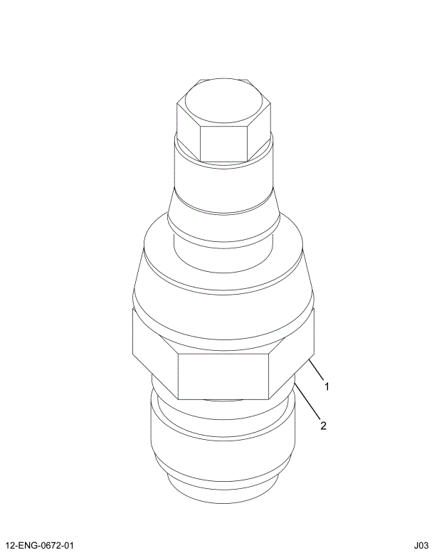 1840295C93 FITTING,FTG AY OIL RAIL W/CHK