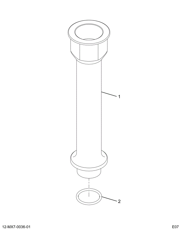 1840442C91 EXTNSION,EXTENSION ASSY OIL FI