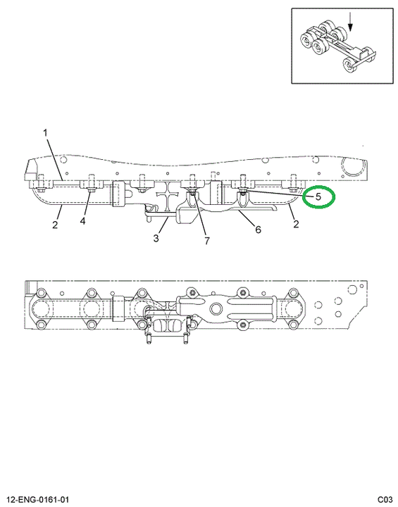 1840513C1 BOLT PREV. TORQUE STUD