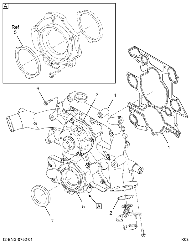 1840529C96 COVER,KIT FRONT COVER HOUSING