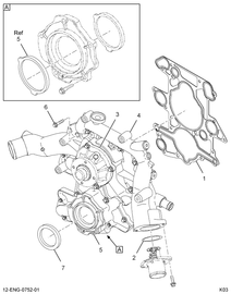 1840529C96 COVER,KIT FRONT COVER HOUSING