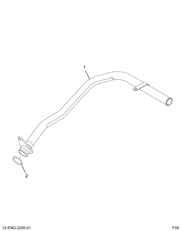 1840603C93 TUBE ASSY HEATER FEED