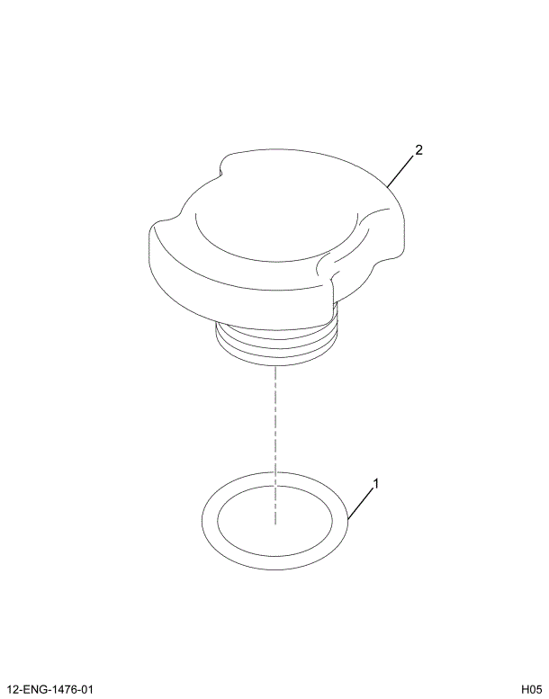 1840666C91 PLUG ASSY OIL FILL