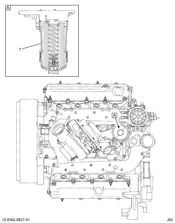 1840753C91 KT HSG,KIT OIL FILTER HOUSING