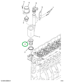 1841943C2 INSERT COOLANT PASSAGE