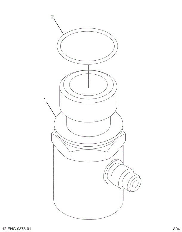 1842023C93 TEE ASSY M12