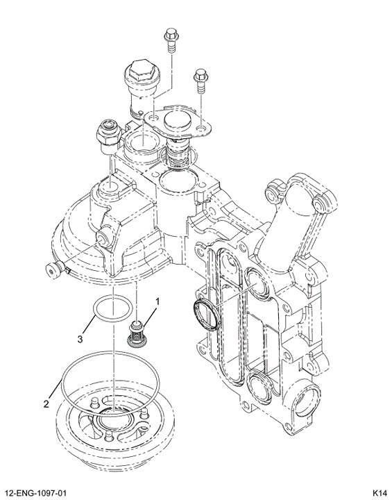 1842128C91 COOLER,KIT BYPASS VALVE WITH S