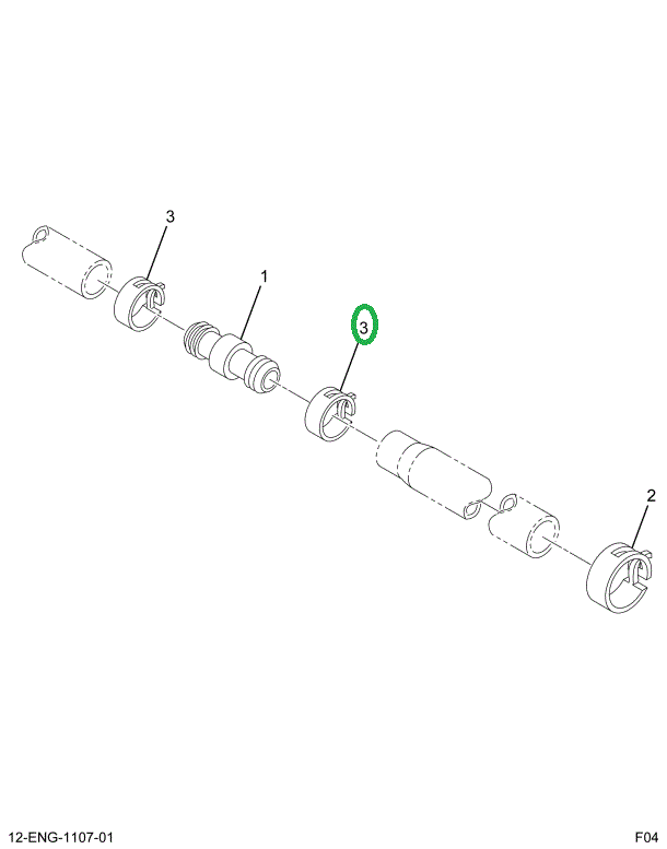 1842234C1 Clamp, Ctb, 3/8 Dia