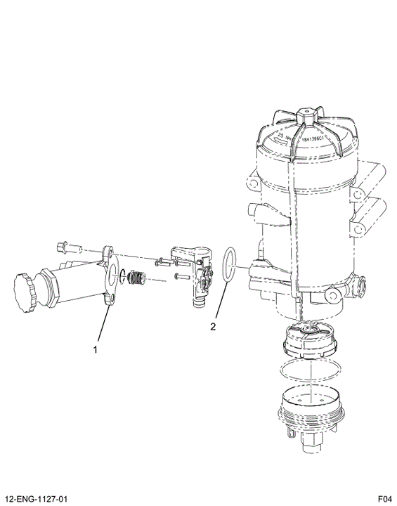 1842640C93 PUMP FUEL PRIMER KIT