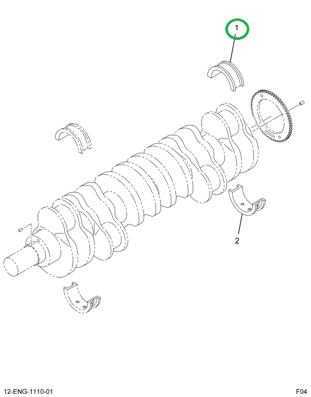 1842800C1 BEARING THRUST MAIN