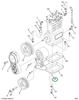 1843373C3 HOSE  AIR COMPRESSOR OIL RETUR