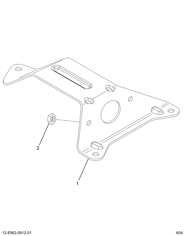 1844338C1 BRACKET ASSY GLOW PLUG MODULE