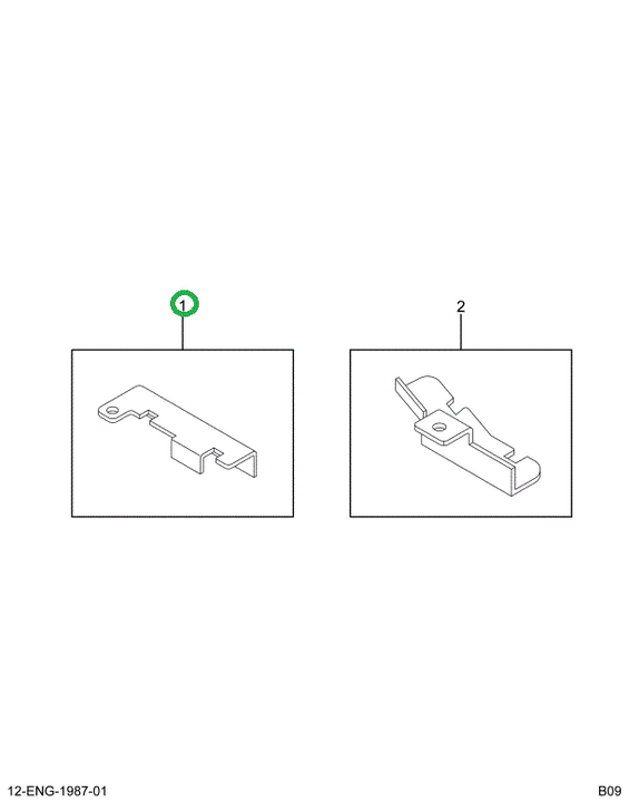 1844368C1 Bracket, Cam Sensor
