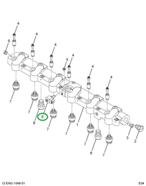 1844402C1 VALVE ASSY BRAKE SHUTOFF(HYDRA