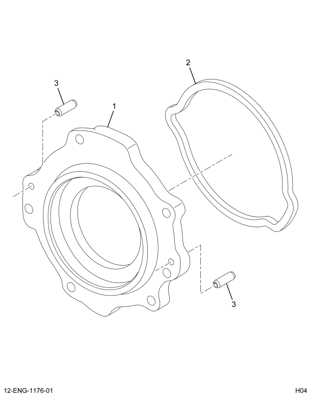 1844987C91 COVER ASSEMBLY GEROTOR