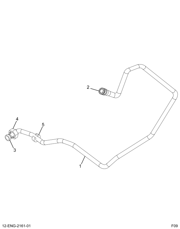 1846082C4 TUBE ASSY FUEL RETURN TO TANK